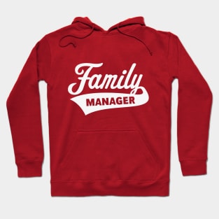 Family Manager / White Hoodie